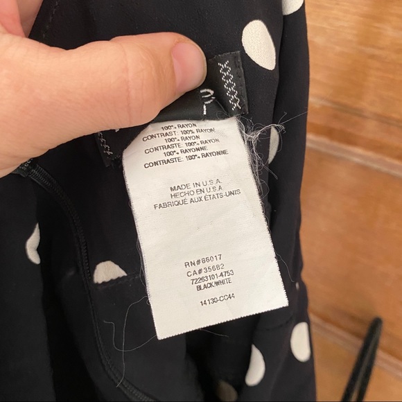 Bebe polka dot mini tank dress 90s style Medium - Picture 6 of 9